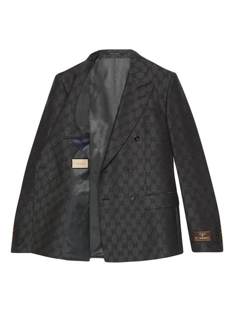 gucci monogram suit